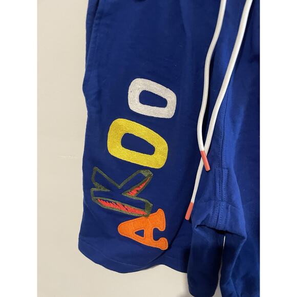 AKOO Shorts Blue Sz M - Picture 3 of 6